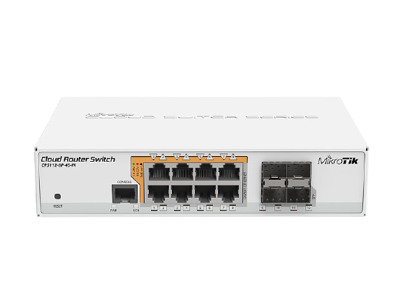 CLOUD ROUTER SWITCH-CRS112-8P-4S-IN - MIKROTIK | 0