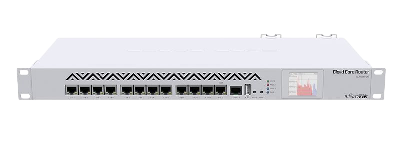 CLOUD CORE ROUTER-CCR1016-12G l6 - MIKROTIK Detalhes