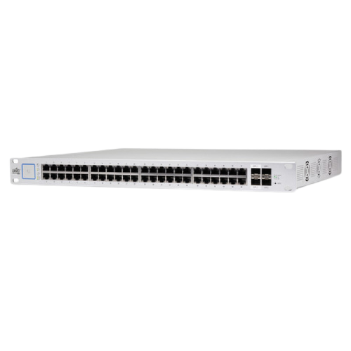 UBIQUITI UNIFI SWITCH US-48-500W-BR 48-PORT GIGA POE + 2SFP+/2SFP 1,25GB | 2