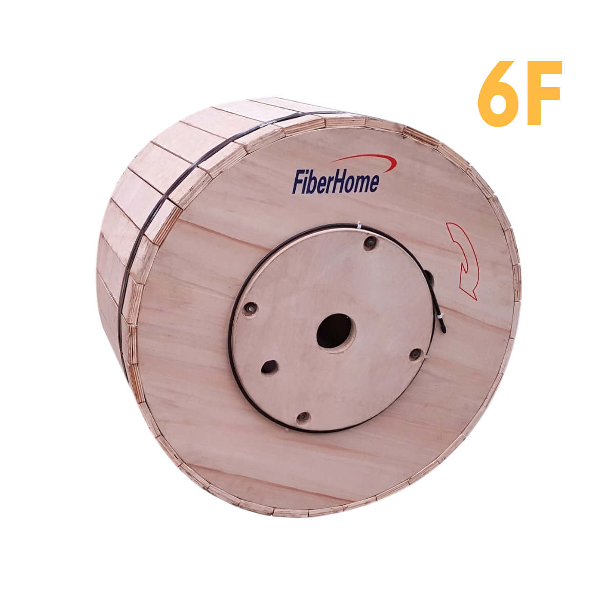 FIBRA OPTICA CFOA-SM-ASU-80-S-6FO NR - 3KM - FIBERHOME | 0