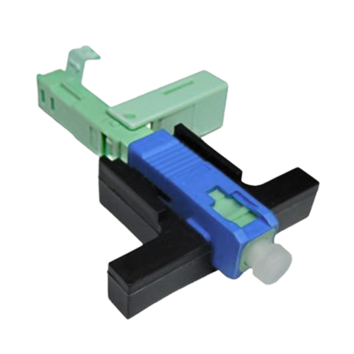 CONECTOR ÓPTICO 3 POSIÇÕES UPC AZUL T.GLOBON (100 UNID) | 1