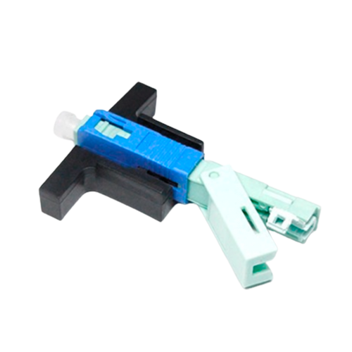 CONECTOR ÓPTICO 3 POSIÇÕES UPC AZUL T.GLOBON (100 UNID) | 2