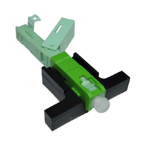 CONECTOR ONE CLICK (VERDE)-SC/APC LANCE(0 X ND0)-FAST (1000x unidades) | 0
