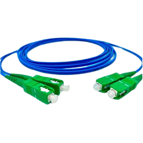 CORDÃO OPTICO DUPLEX SINGLE MODE (2,5SC APC/SC APC) - FIBRACEM | 0