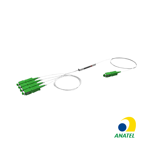 SPLITTER 1X4 CONECTORIZADO-SCA/PC 0,9MM 1M COSP14A - FAST | 0