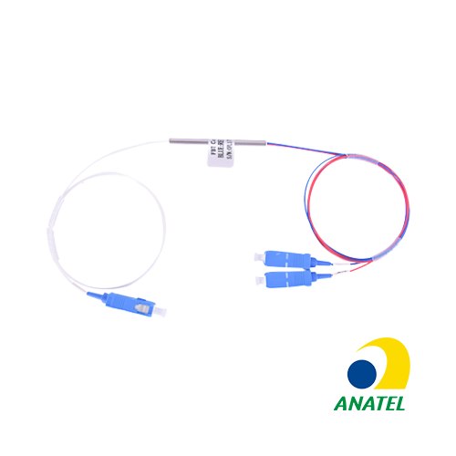 SPLITTER S/CONECTOR 1X2 SM-L1.5M RATIO 2% 98% S/C - OVERTEK | 0