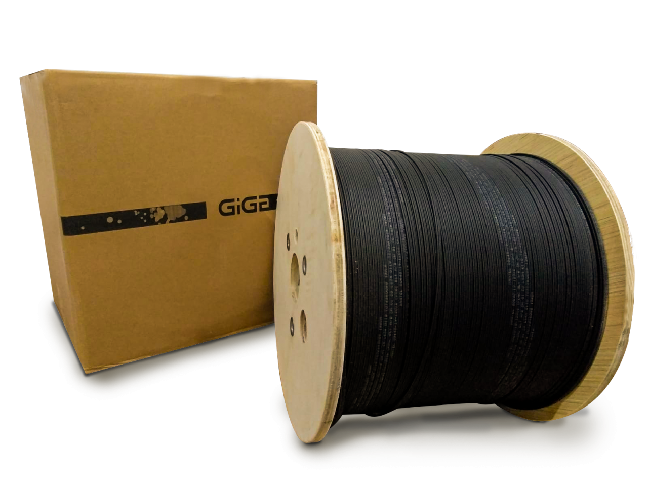 FIBER OPTIC CABLE-100% DIELETRICO SUPPORTING LSZH G652D 2KM - GIGATELCO | 0