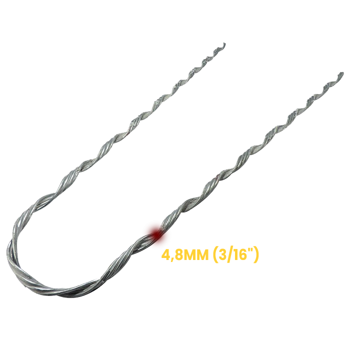 ALÇA PREFORMADA PARA CORDOALHA | 0