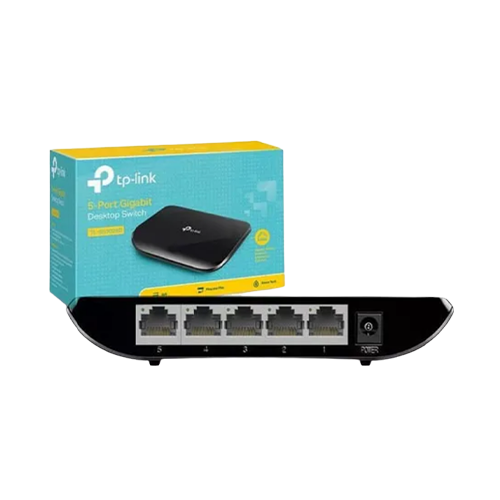 SWITCH-5 PORTAS GIGA TL-SG1005D - TP-LINK | 2