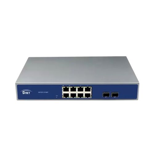 SWITCH (COMUTADOR) 8 PORTAS POE+2 PORTAS SFP UPLINK-DN-POE-33108PF - DNET Detalhes