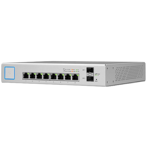 UNIFI SWITCH US-8-150W - 8 PORTAS GIGA POE +2SFP - UBIQUITI | 2