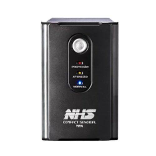 PLUS III XXXX-Y-MAX 1400VA C/ 2 BAT. SELADAS 7AH/BIVOLT/S.120V - NHS | 1