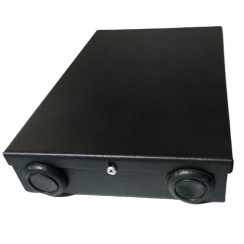 PAREDE MODULO MINI DIO ACO (SC,LC DX,E2) 12F PT VAZIO - FIBERSUL Detalhes