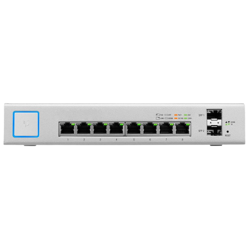 UNIFI SWITCH US-8-150W - 8 PORTAS GIGA POE +2SFP - UBIQUITI | 1