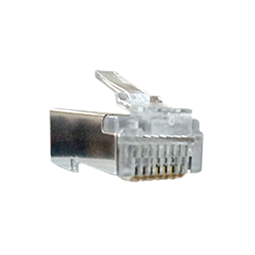 CONECTOR FACIL-RJ45 CAT5E BLINDADO DE PASSAGEM EZ (POTE C 50UND) - D-NET | 1