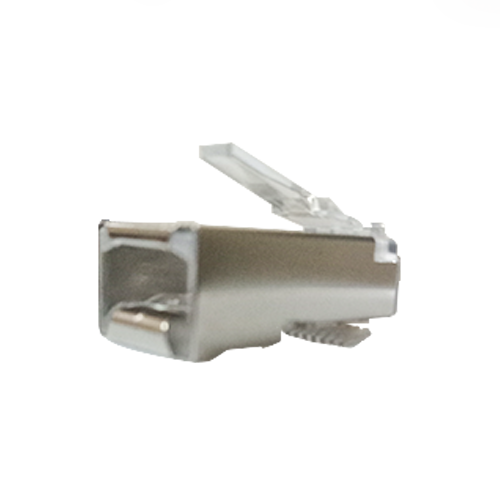CONECTOR FACIL-RJ45 CAT5E BLINDADO DE PASSAGEM EZ (POTE C 50UND) - D-NET | 3