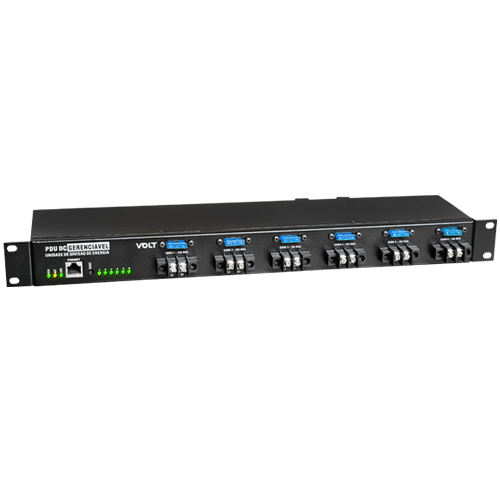 REGUA PDU DC GERENCIAVEL-60A-UNIDADE DE DIVISAO DE ENERGIA - VOLT | 1