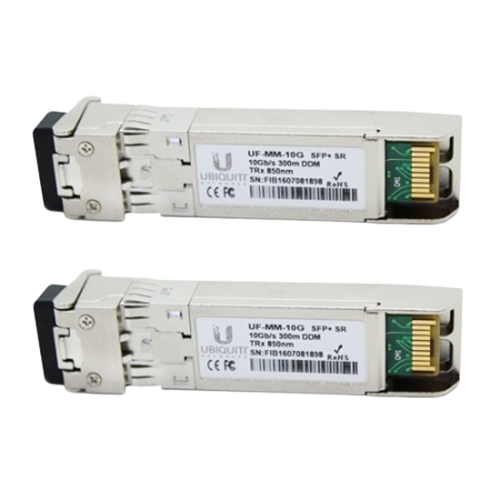 GBIC UF-MM-10G SFP+10G-300M LC 850-850NM 2-PACK - UBIQUITI Detalhes