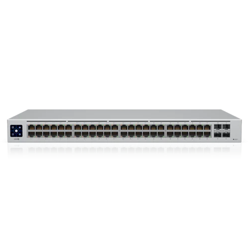 UNIFI SWITCH-USW 48 POE BR-195W 48P GIGA + 4 SFP (1G) PORTAS 1 A 32 P | 0