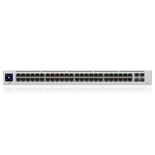 UNIFI SWITCH-USW 48 POE BR-195W 48P GIGA + 4 SFP (1G) PORTAS 1 A 32 P | 1