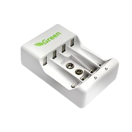 CARREGADOR DE PILHA/BATERIA-AA/AAA/9V 50/60HZ - GREEN | 2