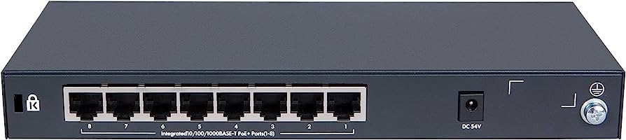 Switch HPE Aruba 1420 8G PoE (64W) JH330A I | 1