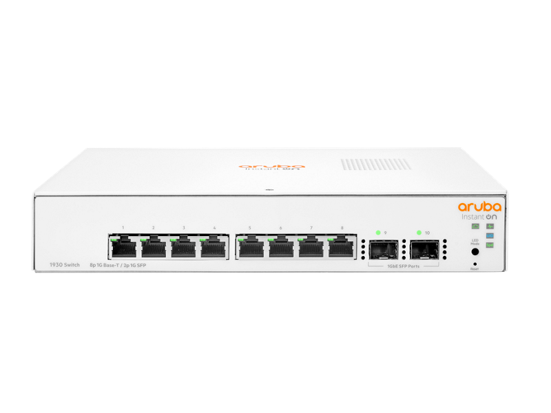 Switch HPE Aruba 1930 8G + 2SFP JL680A I | 1