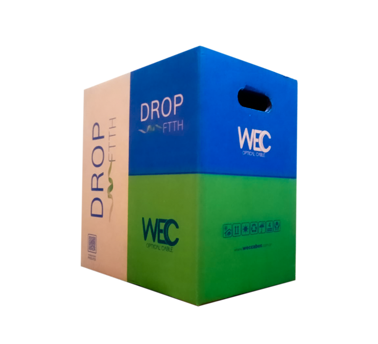 MINI DROP  FIBRA OPTICA CFOI PARA USO EXTERNO 1000 METROS - WEC | 1