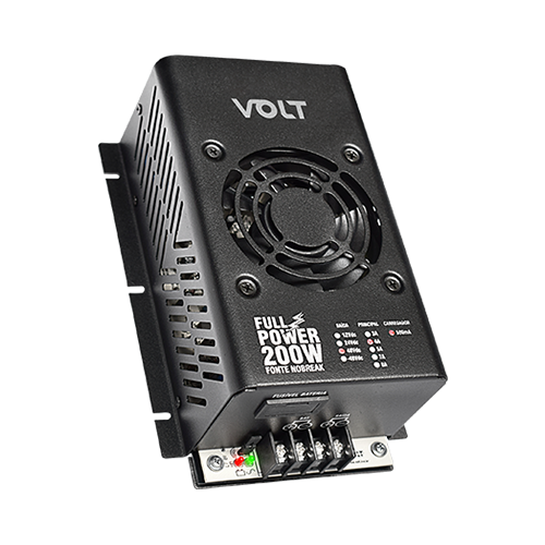 FONTE NOBREAK FULL POWER 200W 12V/8A - U VOLT | 1