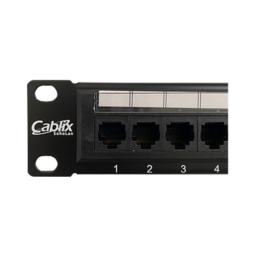 EP6-41K PATCH PANEL 24 PORTAS CAT6 SOHOLAN CABLIX | 2