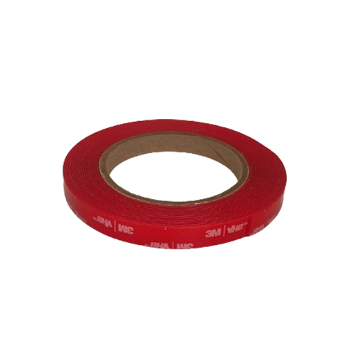 FITA DUPLA FACE 4910 VHB TRANSF. 12X5M - TUBETE NEUTRO TRANSPARENTE - 3M | 0
