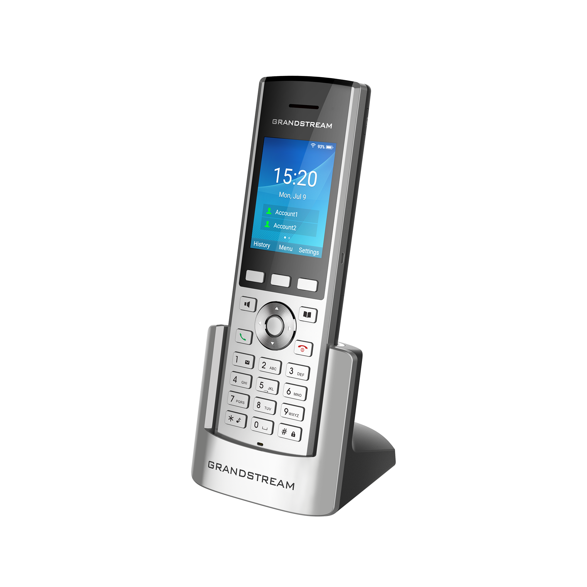 TELEFONE IP SEM FIO WI FI WP820 GRANDSTREAM Detalhes