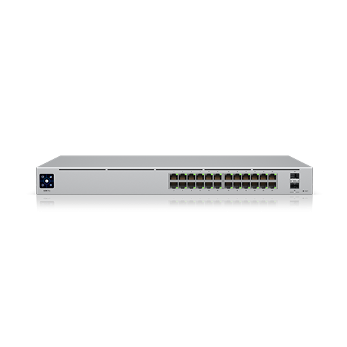 UBIQUITI US-24-250W-BR UNIFI SWITCH 24P GIGA POE 250W + 2P SFP (1G) Detalhes