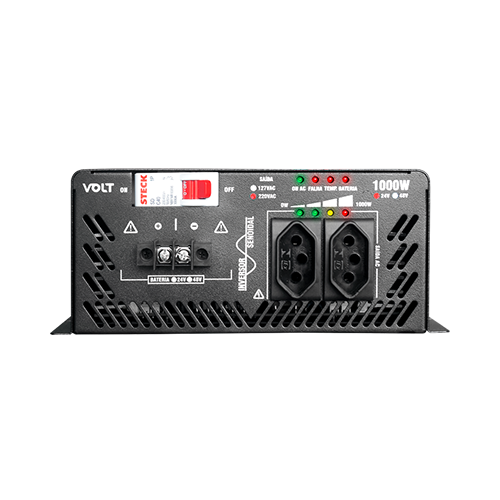INVERSOR SENOIDAL 24VDC - 220VAC 1000W VOLT 37.03.018 | 2