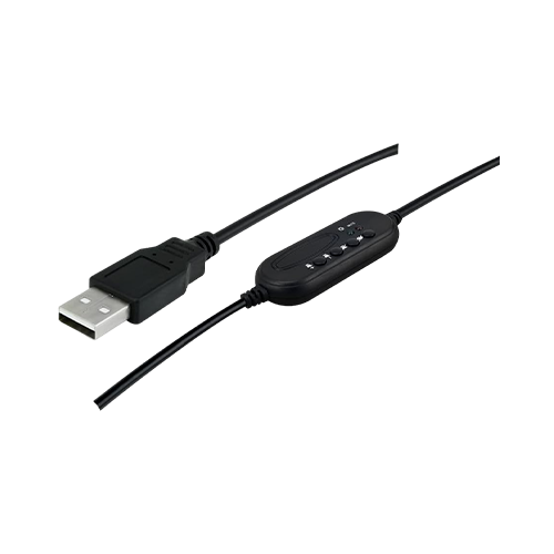 HEADSET C/MICROFONE USB OFFICE PRETO 015-0101 5+@ | 2