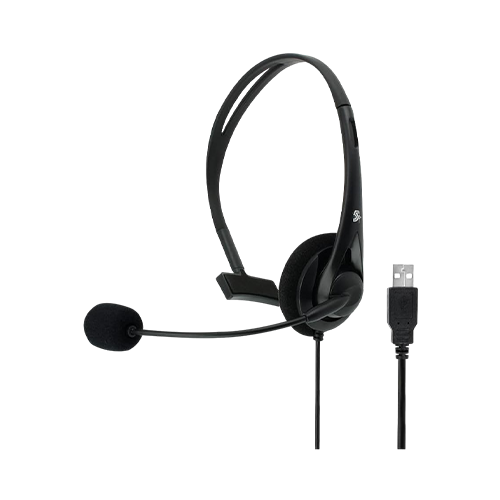 HEADSET C/MICROFONE USB OFFICE PRETO 015-0101 5+@ Detalhes