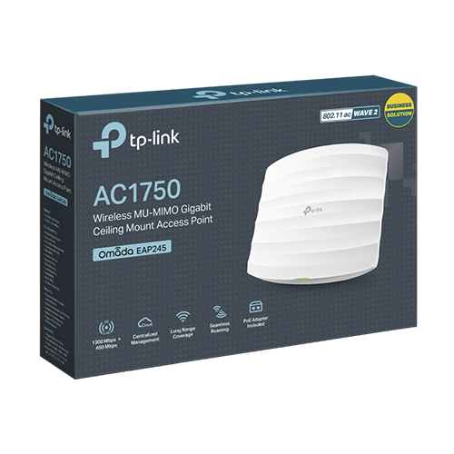 TPLINK ACCESS POINT EAP245 AC1750 GIGA Detalhes