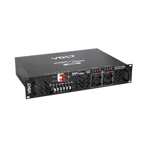 INVERSOR SENOIDAL 48VDC - 127VAC 600W 2U RACK VOLT | 1