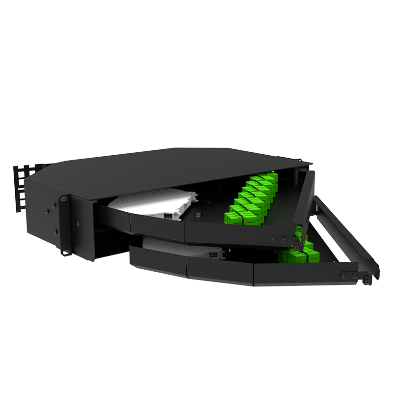 DIO (ARTICULADO TWINS 2U 72F SM 9 SC APC PT) FIBERSUL | Sawasul