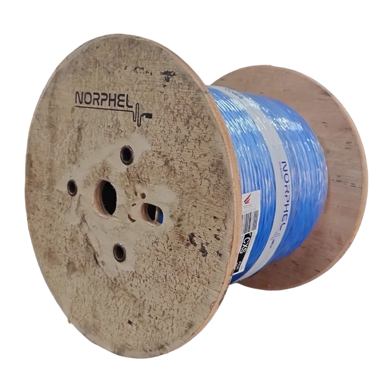 TL6BLAZB305-CABO LAN 4PX23 AWG CMX CAT.6 BLIND CAPA SIMP AZUL (BB 305) Detalhes