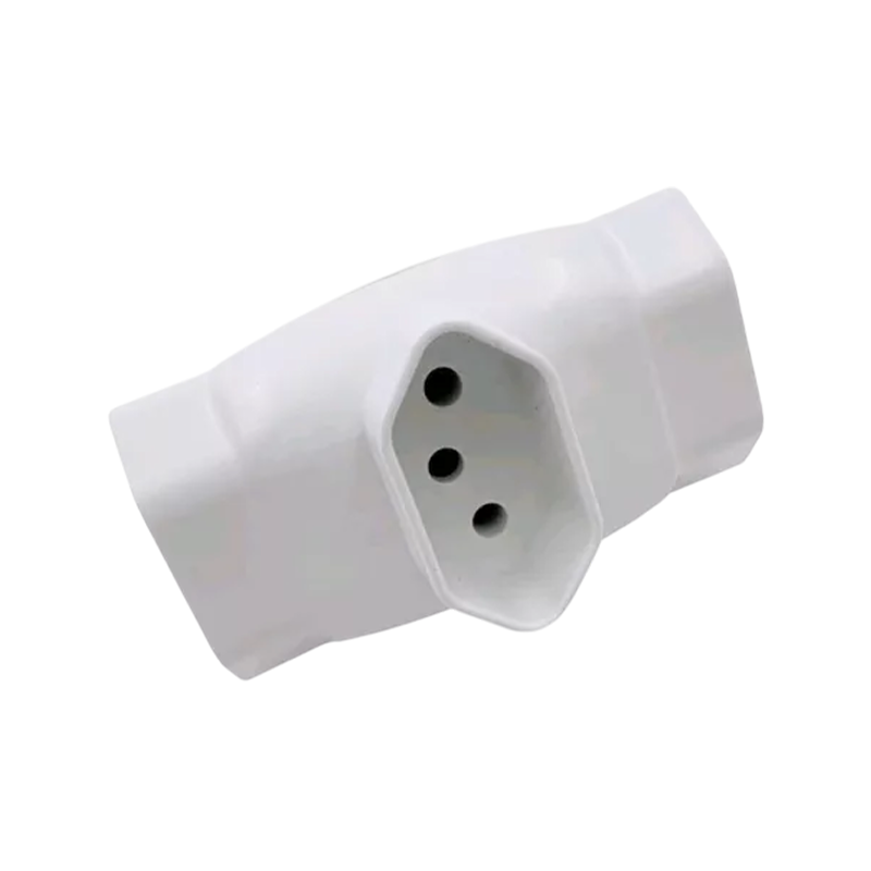 ADAPTADOR DE TOMADA T -2P+3X 2P+T BRANCO (Pack c/25 peças) | 3