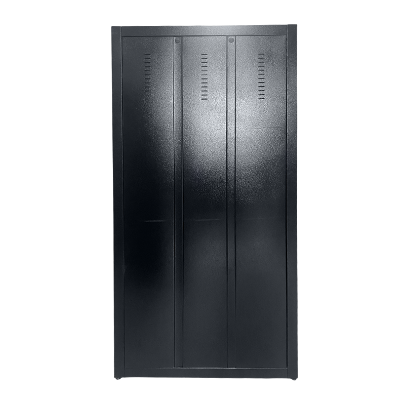 RACK MODULAR 44UX1070MM PRETO C/ 04 GUIAS VERTICAIS E FECH TRAS PERFURADO | 2