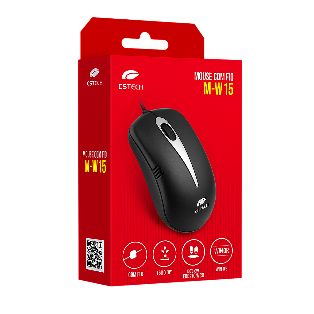 MOUSE PRETO/PRATA ENTRADA PS/2-MS3203-2 - C3TECH | Sawasul