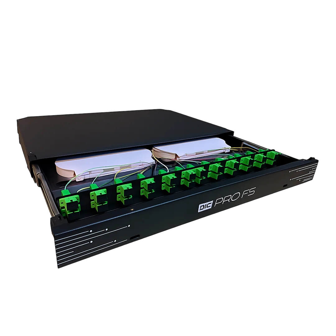 DIO PRO FS 024F(CAP 024F) SM 9 SC APC OS1 1U PT - FIBERSUL