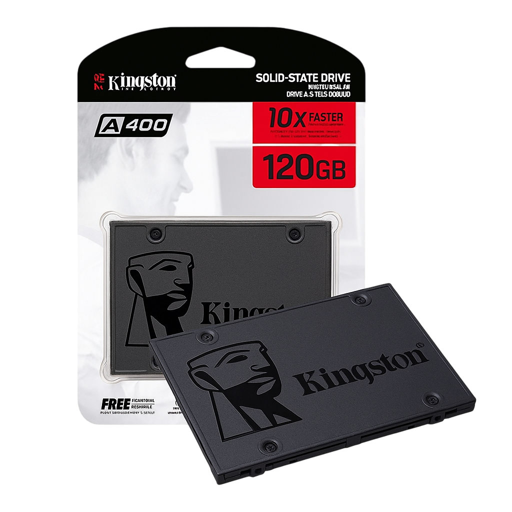 HD SSD-SATA3 120G SA400S37/120G - KINGSTON Detalhes