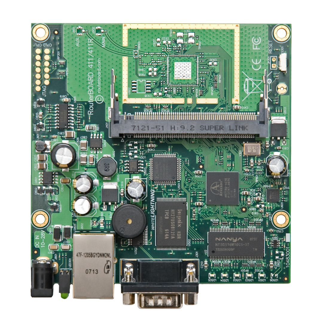 ROUTERBOARD-RB411 PLACA - MIKROTIK* Detalhes
