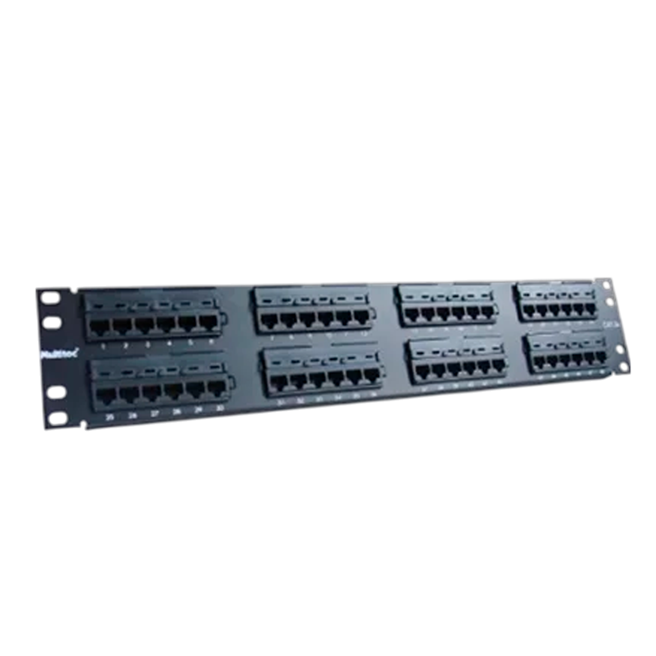 Patch Panel 48 portas 19 polegadas Cat.5 Detalhes