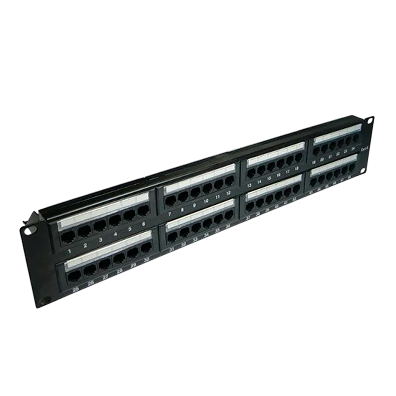 PATCH PAINEL DE DISTRIBUICAO CAT6E COM 48 PORTAS C/ GUIA SECLAN | 0