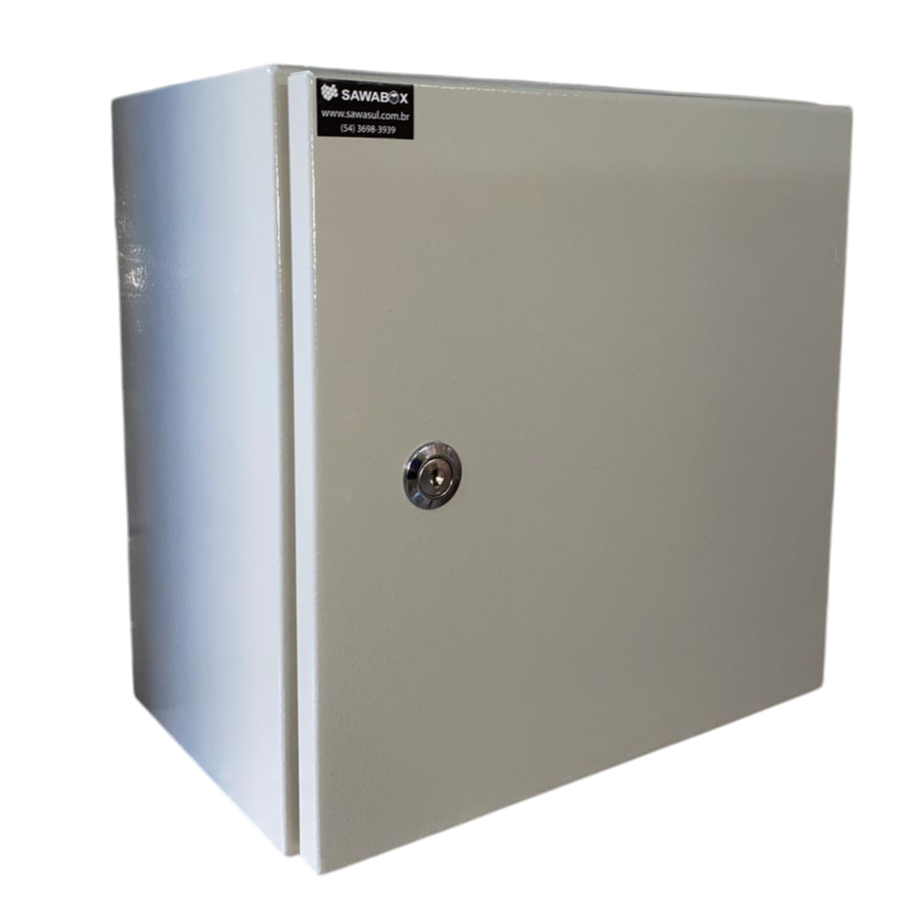 CAIXA QUADRO DE COMANDO SAWASUL 300X300X200MM FECHO COM CHAVE RALL
