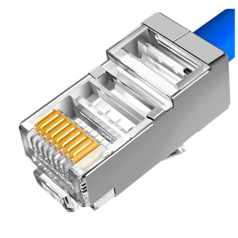 CONECTOR RJ45 CAT6 EZ/DNET BLINDADO FC | 1